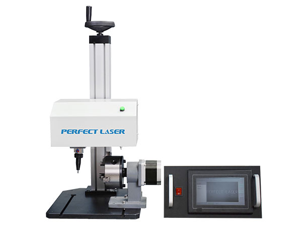 LCD Control Rotary Dot Peen Engraving Machine for Metal Parts-PEQD-025E