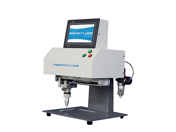 Portable Desktop Dot Peen Nameplate Marking Machine With LCD Screen-PEQD-210E