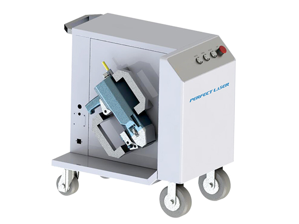200w Automatic Laser Rust Remover Machine For Metal Cleaning -PE-X200