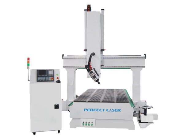 4 Axis Automatic Blades Changing CNC Metal Router Machine -PE-2030F