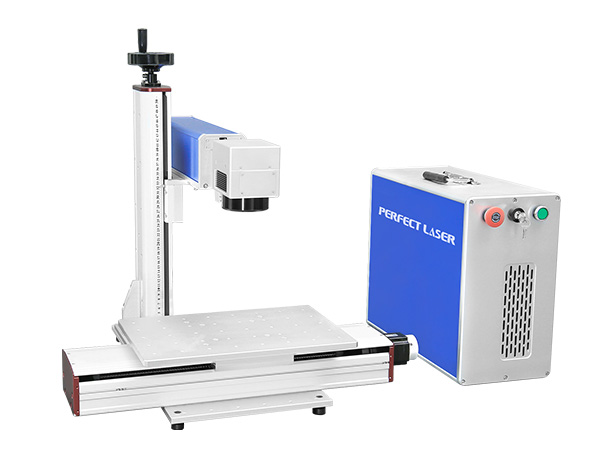 Fiber Laser Marking Systems With Motorized X Axis for Keyboard Marking-PEDB-470