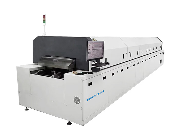 Full Automatic SMT Lead Free Nitrogen Vacuum Reflow Oven Soldering Machine-PE-W1600