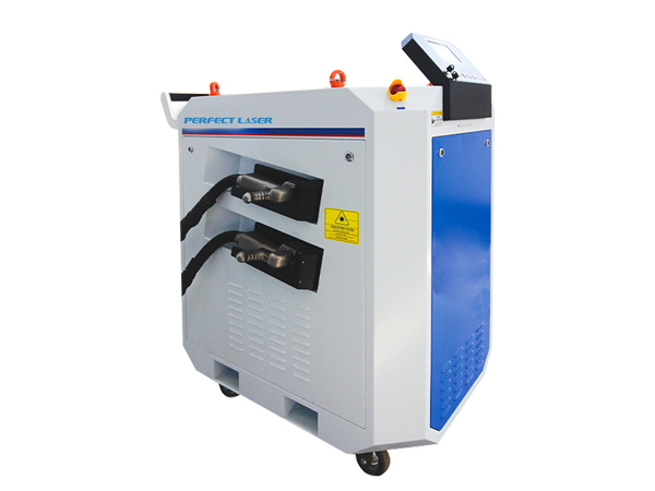 1000W 1500W 2000W 3000W Handheld Double-head Fiber Laser Cleaning Machine-PE-1000Z 