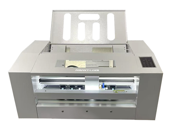 Desktop Fully Automatic Servo Double-head Special-shaped Label Die Cutting Sticker Machine-PEC-350